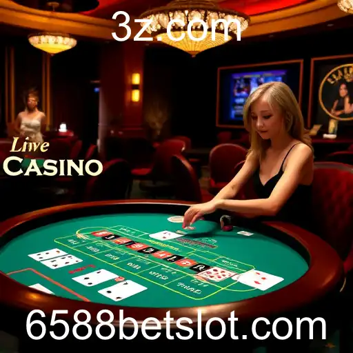 Experiência Autêntica de Jogos com o 'Live Casino' no 6588bet